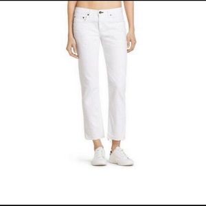 Rag & Bone white denim